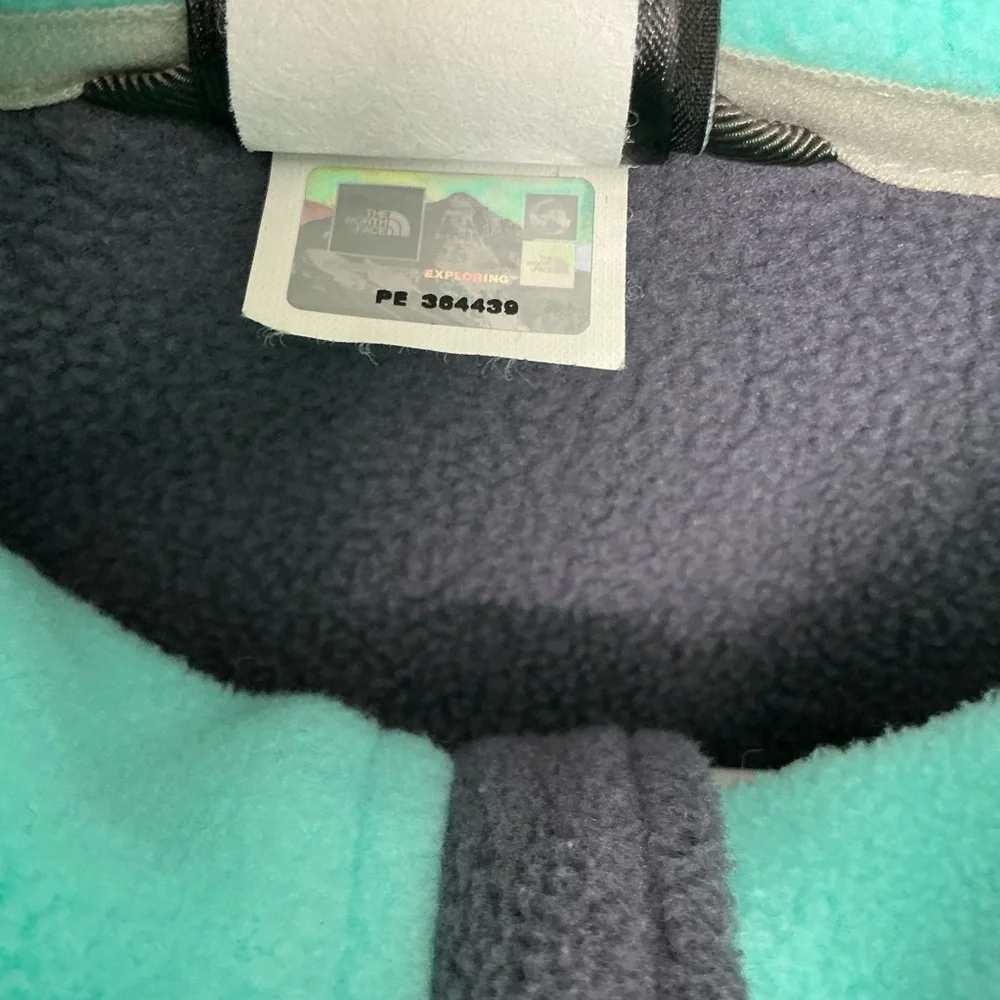 The North Face Women’s Fleece Jacket – Full Zip – Size Small – Teal & Black - Picture 10 of 15